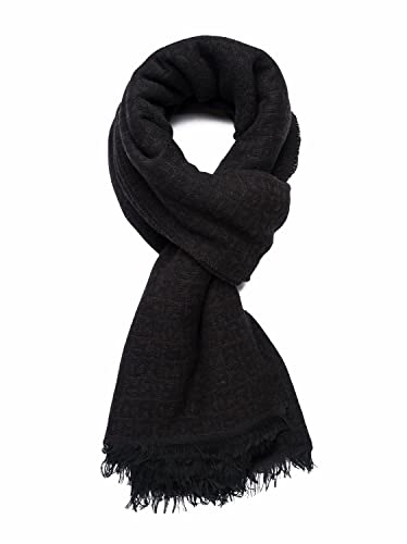 Replay Szal damski AW9295, 1297 Pino-black, dł. 80 x wys. 190 cm, 1297 PINO- BLACK, L 80 X H 190 CM