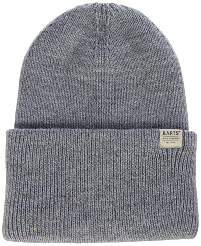 Barts Beanie Haveno czapka dzianinowa, uniseks, szary (Heather Grey), jeden rozmiar