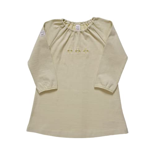 Eco by Naty Jednokolorowa sukienka haftowana - 74/80