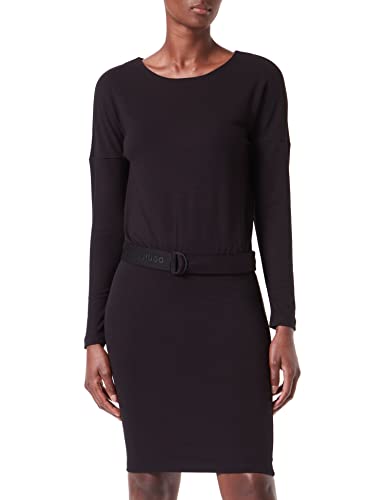 HUGO Damska sukienka Nornelina, czarna 1, XS EU, czarny (Black1), XS