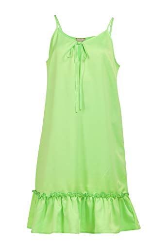 LIBBI Damska letnia sukienka 12016478-LI01, neonowa zieleń, S, zielony neonowy, S