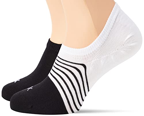 Calvin Klein Męskie paski wysokie stopki (3 sztuki), Czarny, Rozmiar uniwersalny