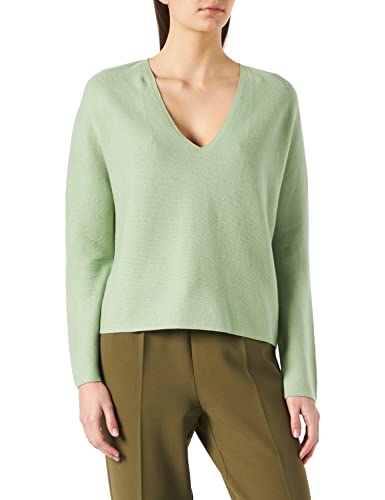 BOSS Damski sweter C_ferona, Jasny/pastelowy zielony 339, XL