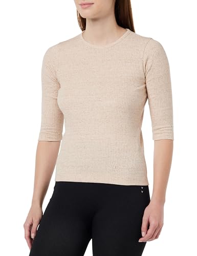 Champion T-Shirt Damski, Antyczny Różowy Melange, L