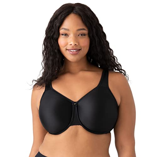 Wacoal Damski biustonosz z fiszbinami Basic Beauty, Czarny, 70D