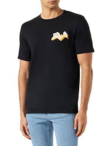 Replay T-shirt męski, 098 BLACK, L