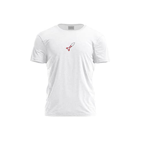 Bona Basics T-shirt męski, biały, M