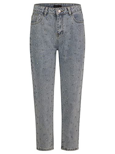 ApartFashion Jeansy damskie (bez sztruksu), średni niebieski, normalny, średni niebieski, 36