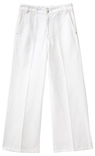 United Colors of Benetton Spodnie damskie 4dukdf032 Jeansy, Optical White 101, 16, Optyczny biały 101, 70