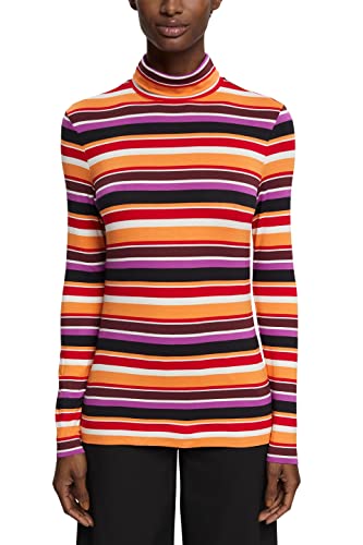 ESPRIT Collection Damska koszulka 102EO1K320, 600/BORDEAUX RED, XXL