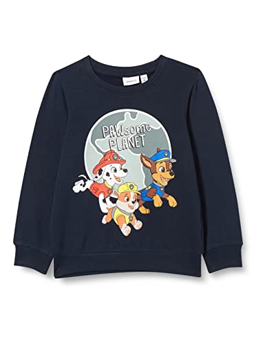 NAME IT Chłopięca bluza Nmmsepp Pawpatrol Sweat Bru Vde, Dark Sapphire, 86
