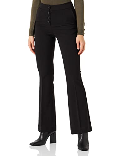 NAF Damskie spodnie Emilia P1, Noir, 38
