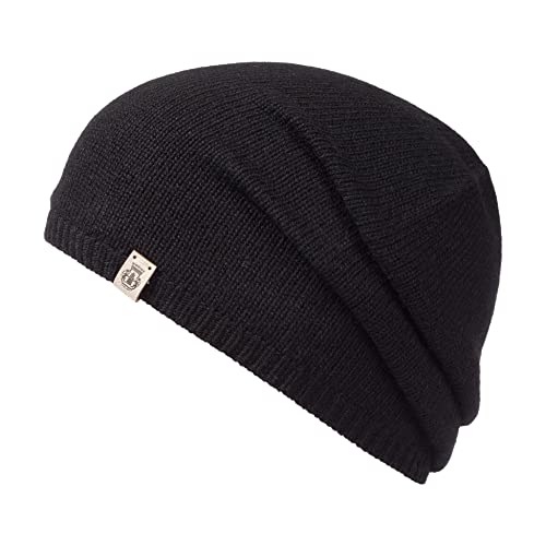 Roeckl Czapka damska Essentials Beanie, czarny, jeden rozmiar