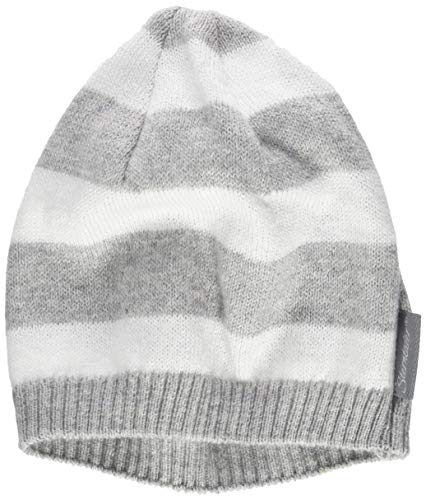 Sterntaler Czapka z daszkiem Baby Bonnet Maille na zimną pogodę, szary (Silber Mel. 542), S (Producent rozmiar:35)