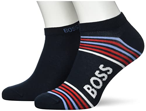BOSS męskie 2p As Stripe Cc Ankel_skarpety, Ciemnoniebieski401, 43-46 EU