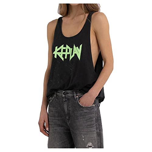 Replay T-shirt damski, 099 Blackboard, XL