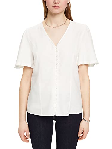ESPRIT Damska bluzka 023EE1F311, 110/OFF biała, XL, 110/Off White, XL