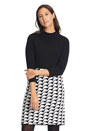 Robe Légère Sukienka damska, Naszywka czarny/kremowy, 40