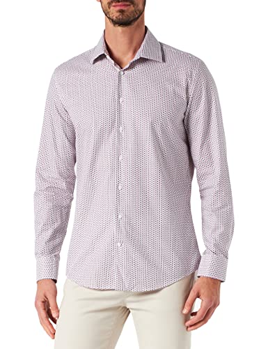 Seidensticker Męska koszula biznesowa, czerwony, 36 PL