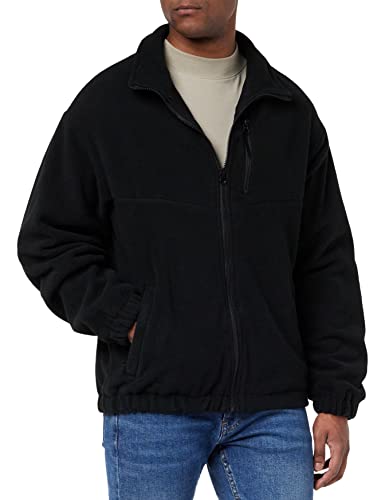 Jack&JONES Męska kurtka polarowa, czarna, M (DE)