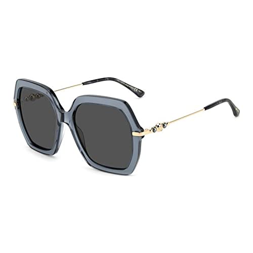 Jimmy Choo Esther/S Okulary, Grey Mother of Pearl, 57 Damski, Szara matka perłowa, 57