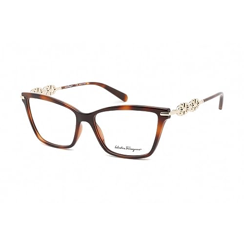 FERRAGAMO damskie okulary przeciwsłoneczne SF2921, żółw, 55, Żółw