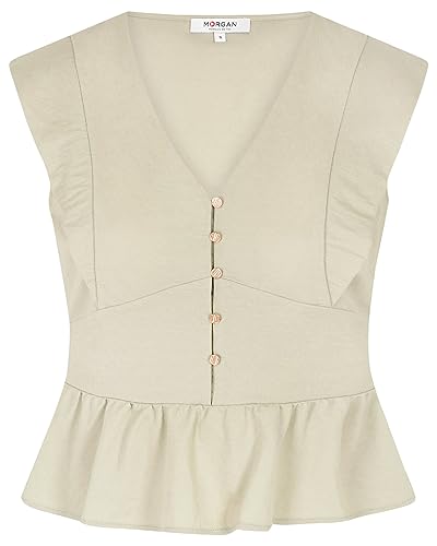 Morgan T-shirt damski, jasnozielony, M