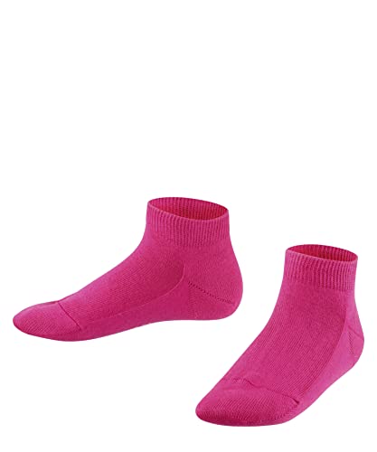FALKE Uniseks - dzieci Skarpety do trampek Family K SN Zrównoważona Bawełna krótkie jednokolorowe 1 Para, Różowy (Gloss 8550), 19-22 (1-2 lata)