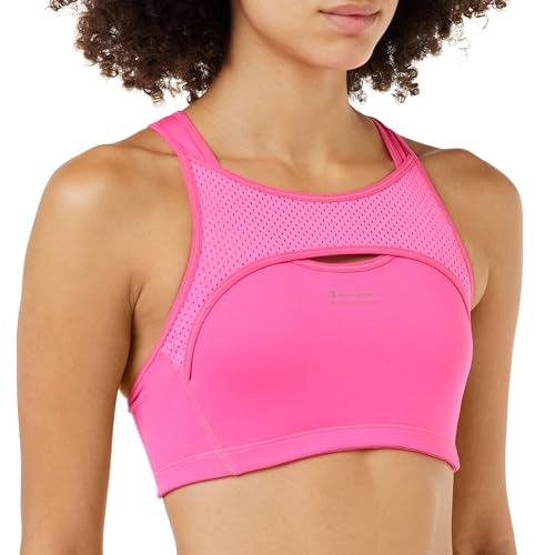 Champion Shock Absorber New Active Crop Top Biustonosz Sportowy Damski, Rosa, XL