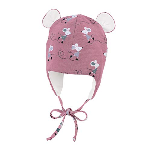 Sterntaler Niemowlęta - Chłopięca czapka z daszkiem 4001466, jasnoliliowy, 39