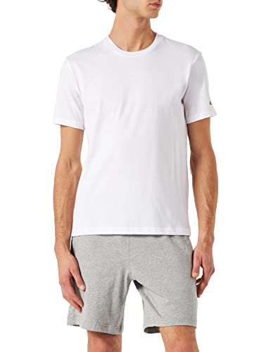 Champion Męski T-shirt z logo American Classics (2 sztuki), biały, S