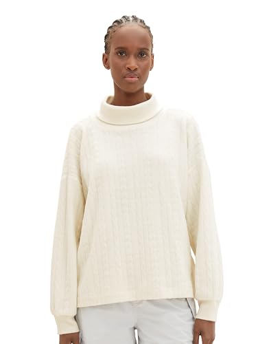 TOM TAILOR Denim Bluza damska, 29511 - Soft Neutral Beige, XL