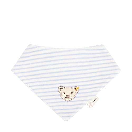 Steiff Unisex Baby Basic chusta na szyję GOTS, Celestial Blue, jeden rozmiar