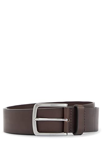 BOSS Pasek męski, Dark Brown202, 120