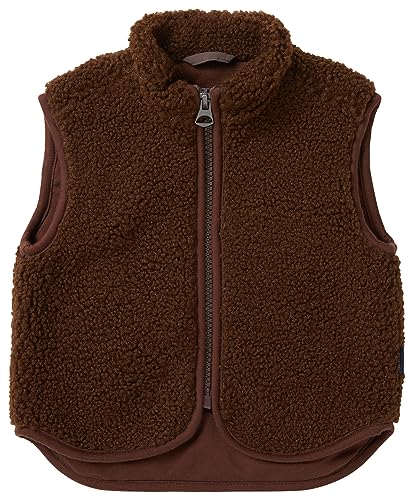 Noppies Baby Niemowlęta chłopcy Indoor Jacket Teddy bez rękawów kardigan, Raindrum - N110, 80