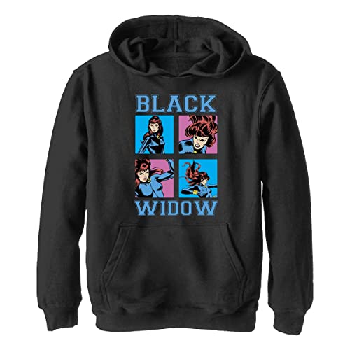 Marvel Bluza dziecięca Pop Widow, uniseks, czarny, XL