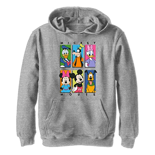 Disney Chłopięca bluza z kapturem Six, Sportowa wrzosowa, M