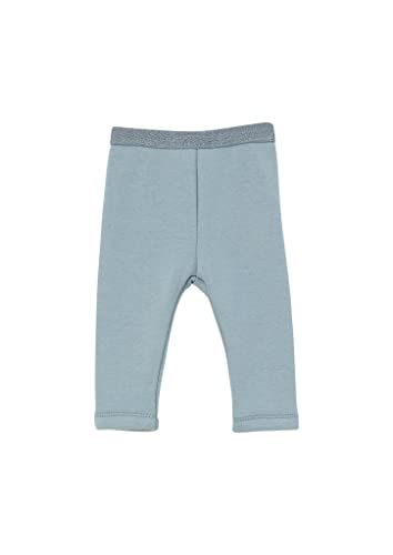 s.Oliver Junior Baby Girls Legginsy dla dziewczynek, niebieskie zielone, 80, Niebieski zielony, 80 cm