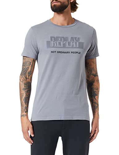 Replay T-shirt męski, 773 Clay, 3XL