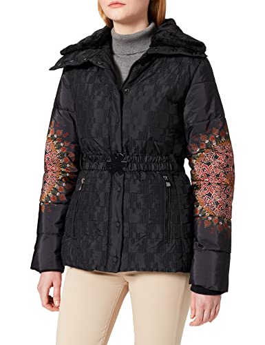 Desigual Płaszcz damski Aggu, Czarny, 66