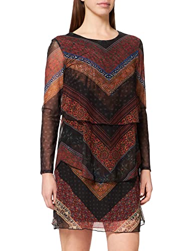 Desigual Sukienka damska Ocrida, Frezja, S