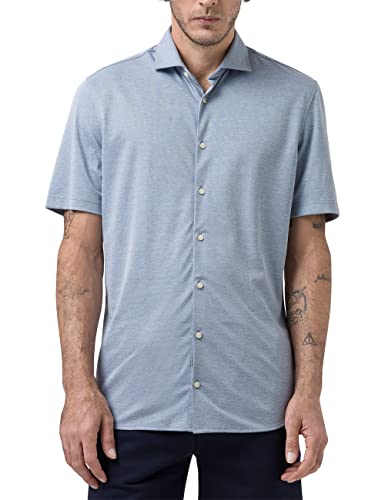 Pierre Cardin Męska koszula Hugues, Faded Denim, S, Faded Denim, S