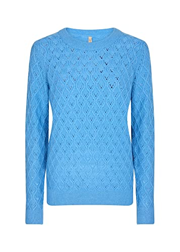 SOYACONCEPT Women's SC-BLISSA 34 damski sweter, jasnoniebieski, rozmiar X-Small, jasnoniebieski, XS