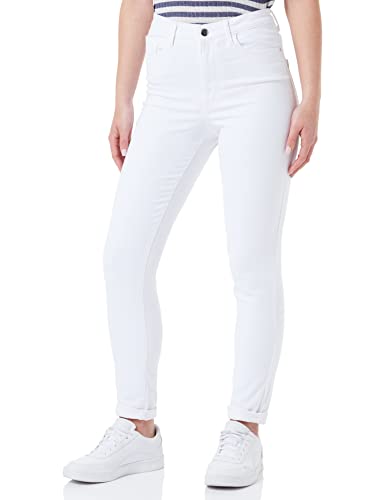 VERO MODA VMSOPHIA dżinsy damskie z wysokim stanem, Bright White, S x 32L