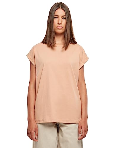 Urban Classics Ladies Extended Shoulder Tee, Koszulka damska, Amber,