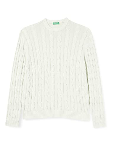 United Colors of Benetton Sweter męski, szary 18 l, S