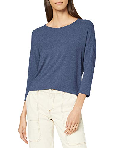 ONLY Onlglamour 3/4 Top Jrs Noos Koszulka Kobiety , Vintage Indigo Melange (15157920) , M