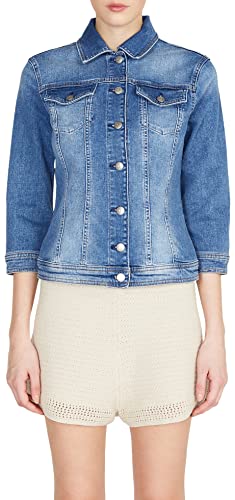 Sisley Damska kurtka dżinsowa, Blue Denim 901, 42