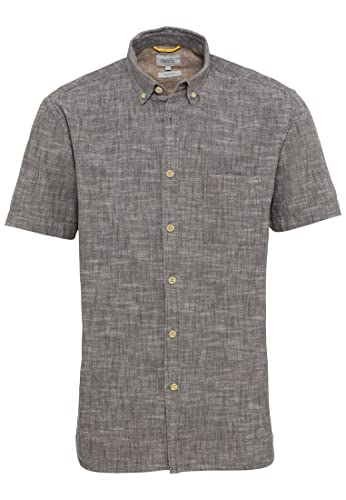 camel active Koszula męska 409212/1S22, szary (Shadow Grey), M, szary (shadow grey), M