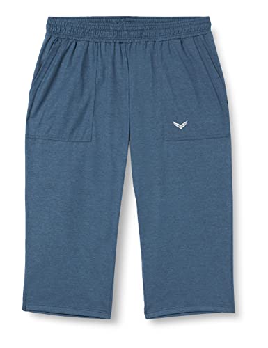 Trigema Damskie spodnie sportowe, Jeansy melanż, XXL